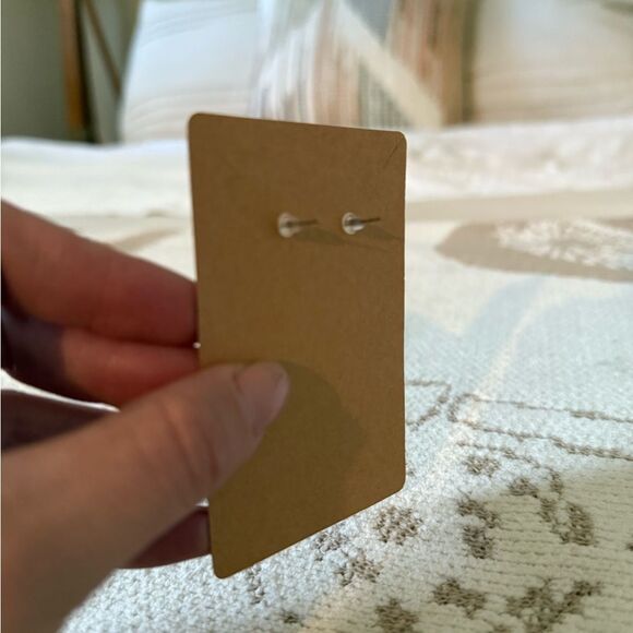 Macys | Elegant Silver Crystal Drop Earrings - Picture 4 of 5